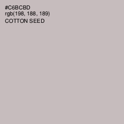 #C6BCBD - Cotton Seed Color Image