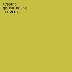 #C6BF40 - Turmeric Color Image
