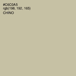 #C6C0A5 - Chino Color Image