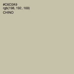#C6C0A9 - Chino Color Image