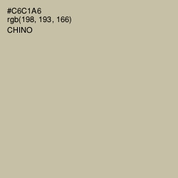 #C6C1A6 - Chino Color Image