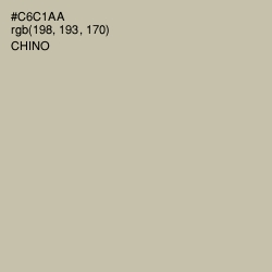 #C6C1AA - Chino Color Image