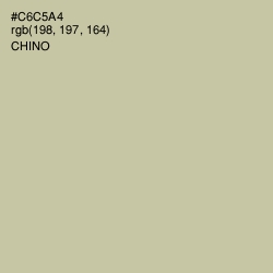 #C6C5A4 - Chino Color Image