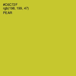 #C6C72F - Pear Color Image
