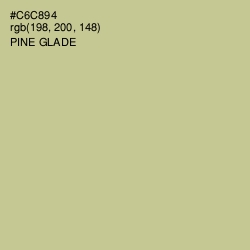 #C6C894 - Pine Glade Color Image
