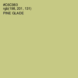 #C6C983 - Pine Glade Color Image