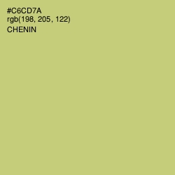 #C6CD7A - Chenin Color Image