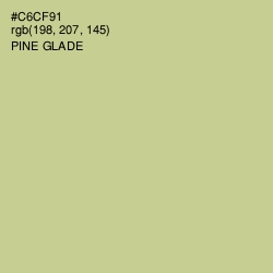 #C6CF91 - Pine Glade Color Image