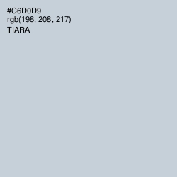 #C6D0D9 - Tiara Color Image
