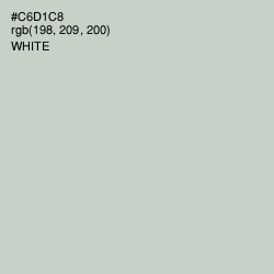#C6D1C8 - Sea Mist Color Image