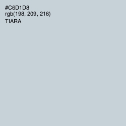 #C6D1D8 - Tiara Color Image