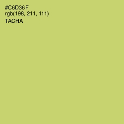 #C6D36F - Tacha Color Image