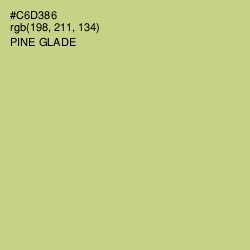 #C6D386 - Pine Glade Color Image