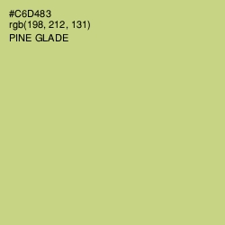 #C6D483 - Pine Glade Color Image