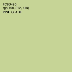 #C6D495 - Pine Glade Color Image