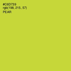 #C6D739 - Pear Color Image