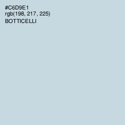 #C6D9E1 - Botticelli Color Image