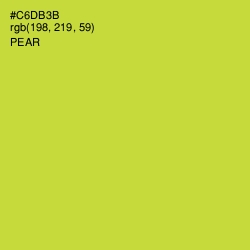 #C6DB3B - Pear Color Image