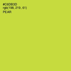 #C6DB3D - Pear Color Image