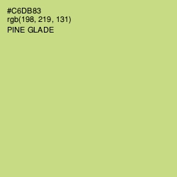 #C6DB83 - Pine Glade Color Image