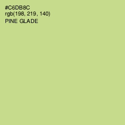 #C6DB8C - Pine Glade Color Image