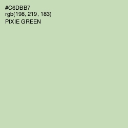 #C6DBB7 - Pixie Green Color Image