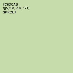 #C6DCAB - Sprout Color Image