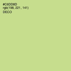 #C6DD8D - Deco Color Image