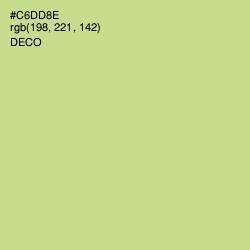 #C6DD8E - Deco Color Image