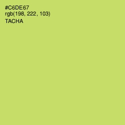 #C6DE67 - Tacha Color Image