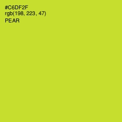 #C6DF2F - Pear Color Image