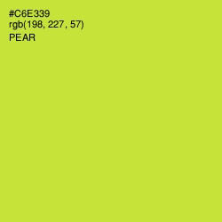 #C6E339 - Pear Color Image