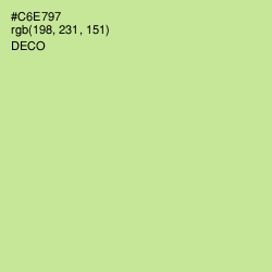 #C6E797 - Deco Color Image