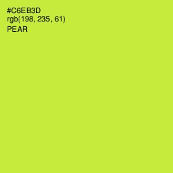 #C6EB3D - Pear Color Image