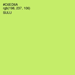 #C6ED6A - Sulu Color Image