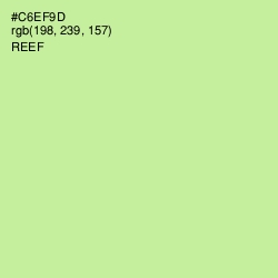 #C6EF9D - Reef Color Image