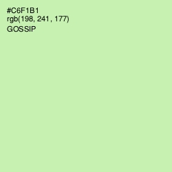 #C6F1B1 - Gossip Color Image