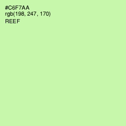 #C6F7AA - Reef Color Image