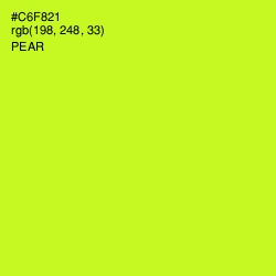 #C6F821 - Pear Color Image