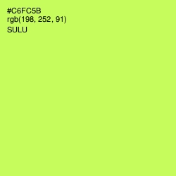 #C6FC5B - Sulu Color Image