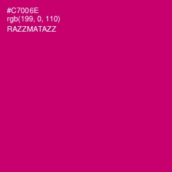 #C7006E - Razzmatazz Color Image