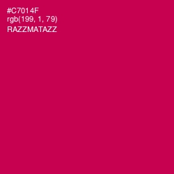 #C7014F - Razzmatazz Color Image