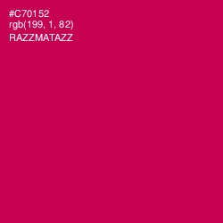 #C70152 - Razzmatazz Color Image