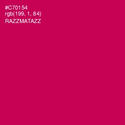 #C70154 - Razzmatazz Color Image