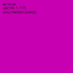 #C701B1 - Hollywood Cerise Color Image