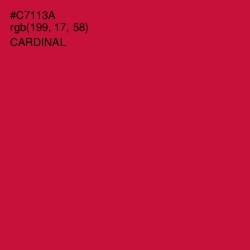 #C7113A - Cardinal Color Image