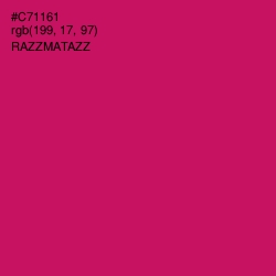 #C71161 - Razzmatazz Color Image