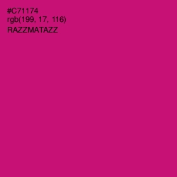 #C71174 - Razzmatazz Color Image