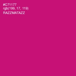 #C71177 - Razzmatazz Color Image