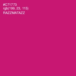 #C71773 - Razzmatazz Color Image
